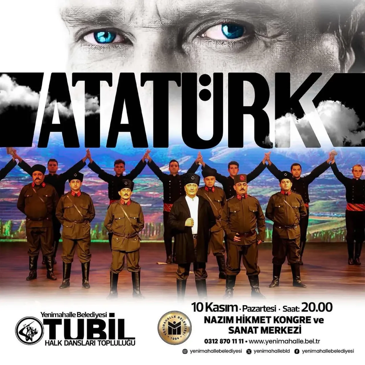 Yenimahalle'de Atatürk'ü Anma Programı Düzenleniyor Yenimahalle'de Atatürk'ü Anma Programı Düzenleniyor