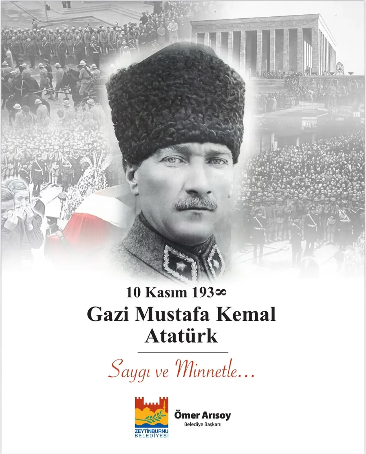 Zeytinburnu'nda 10 Kasım Atatürk'ü Anma Töreni Düzenlendi Zeytinburnu'nda 10 Kasım Atatürk'ü Anma Töreni Düzenlendi