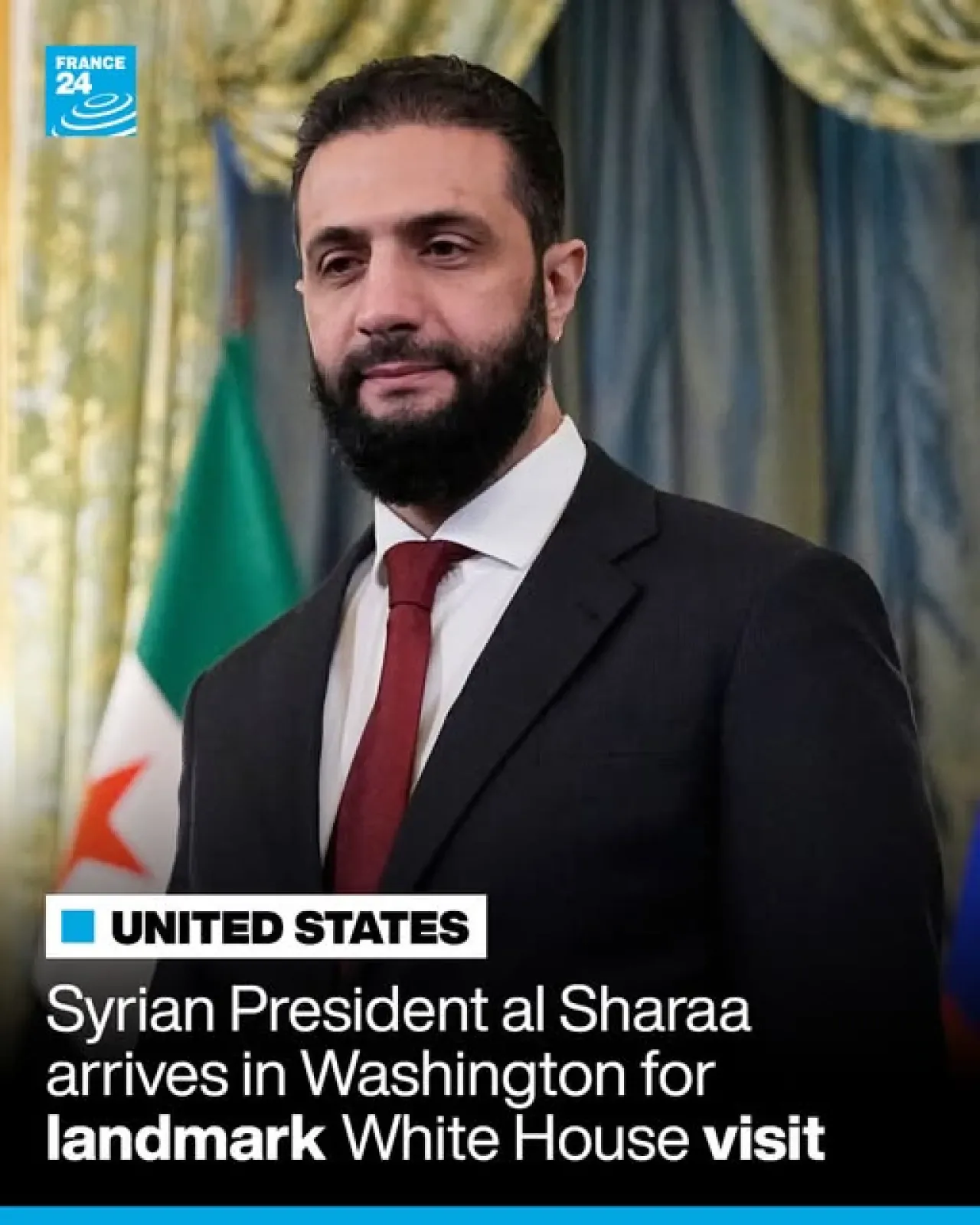 Suriye Devlet Başkanı Ahmed al Sharaa, ABD'de Trump ile Görüşecek Suriye Devlet Başkanı Ahmed al Sharaa, ABD'de Trump ile Görüşecek