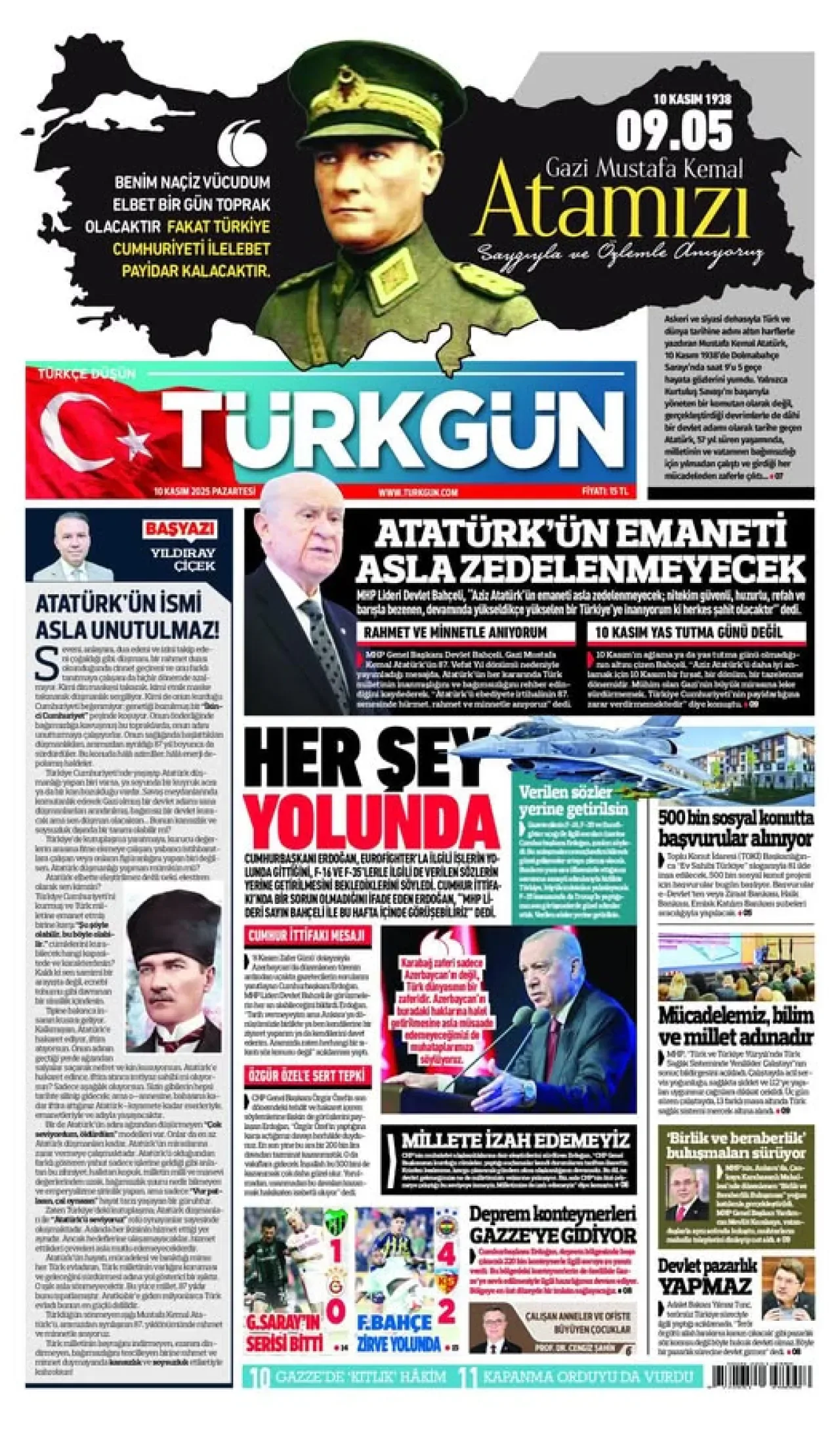 10 Kasım'da Türkgün Gazetesi'nin 2025 Baskısı Okuyucuyla Buluşacak 10 Kasım'da Türkgün Gazetesi'nin 2025 Baskısı Okuyucuyla Buluşacak