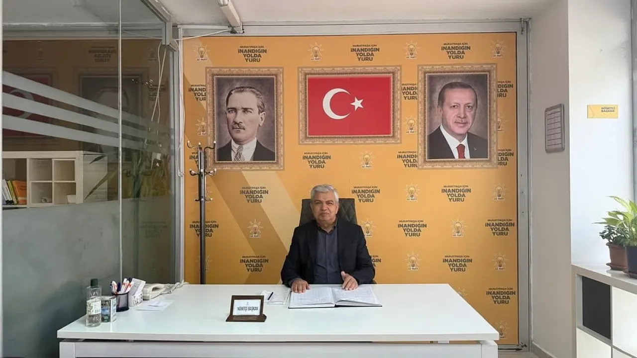 AK Parti Muratpaşa'da İlçe Nöbetçi Başkanı Bünyamin Taçkın Göreve Başladı AK Parti Muratpaşa'da İlçe Nöbetçi Başkanı Bünyamin Taçkın Göreve Başladı