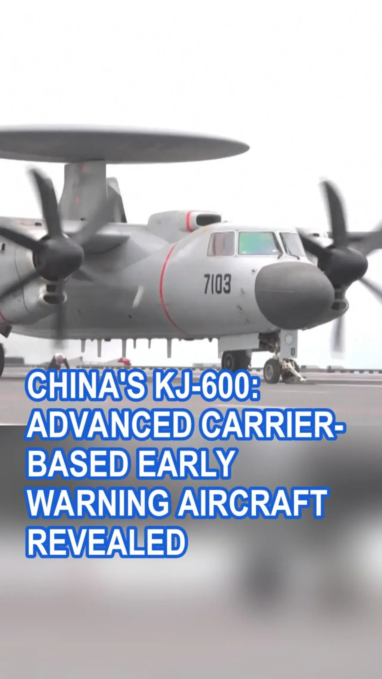 Çin Donanması İçin Geliştirilen Yeni KJ-600 Erken Uyarı Uçağı Ortaya Çıktı Çin Donanması İçin Geliştirilen Yeni KJ-600 Erken Uyarı Uçağı Ortaya Çıktı