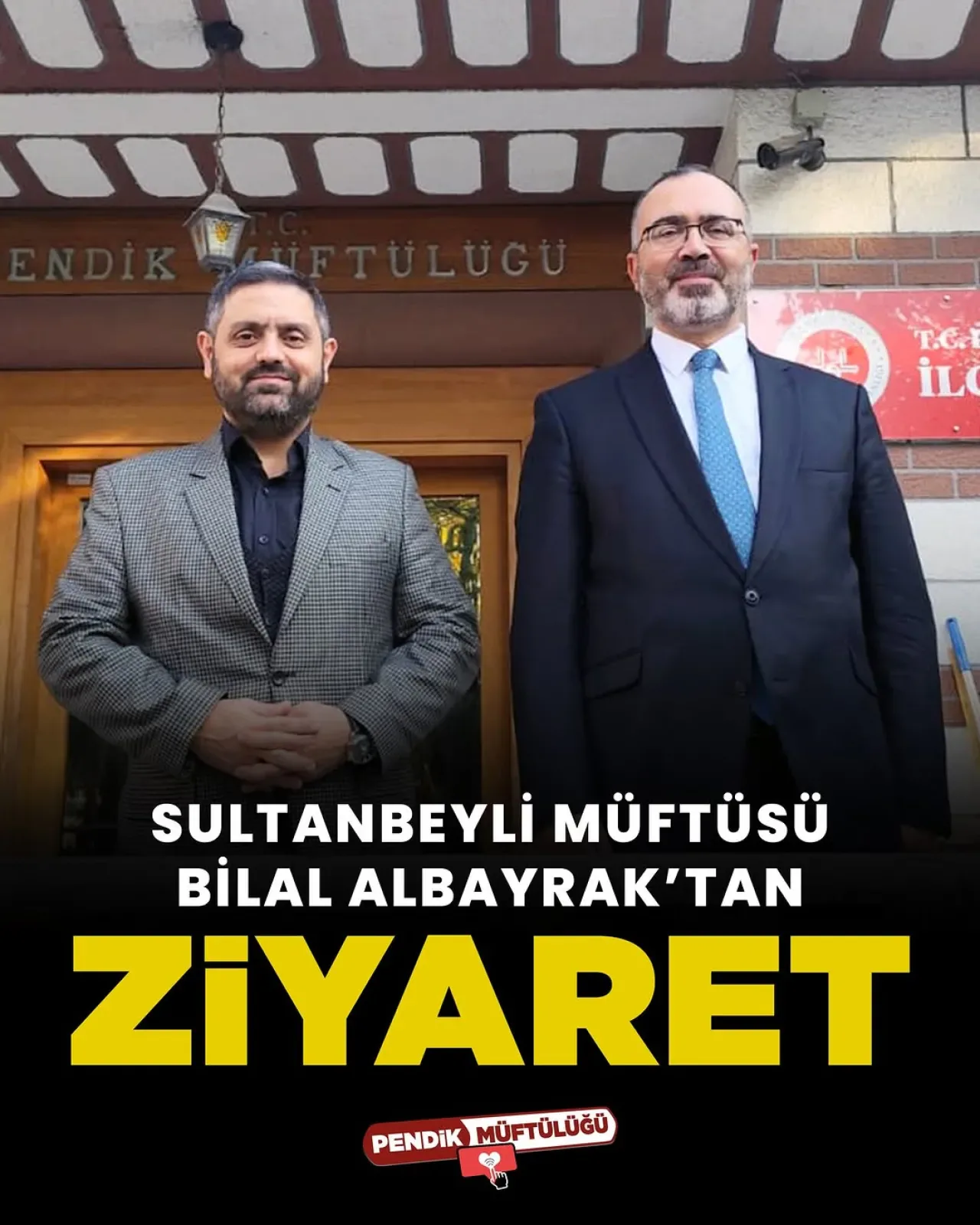 Sultanbeyli İlçe Müftüsü Pendik'te Müftü Musa Bilgiç'i Ziyaret Etti Sultanbeyli İlçe Müftüsü Pendik'te Müftü Musa Bilgiç'i Ziyaret Etti