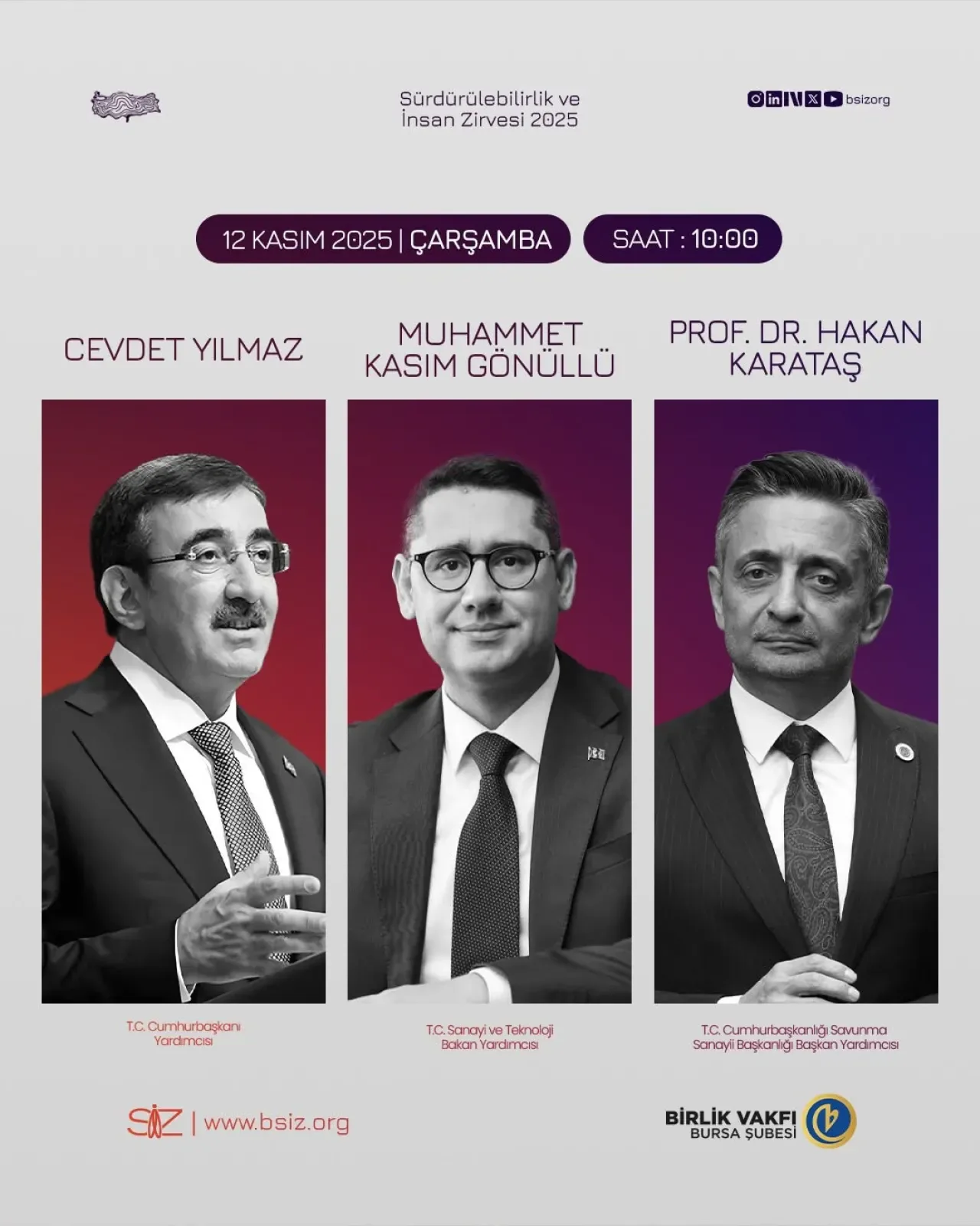 Sürdürülebilirlik ve İnsan Zirvesi 2025, Bursa'da Dijital Ekonomiyi Masaya Yatıracak Sürdürülebilirlik ve İnsan Zirvesi 2025, Bursa'da Dijital Ekonomiyi Masaya Yatıracak