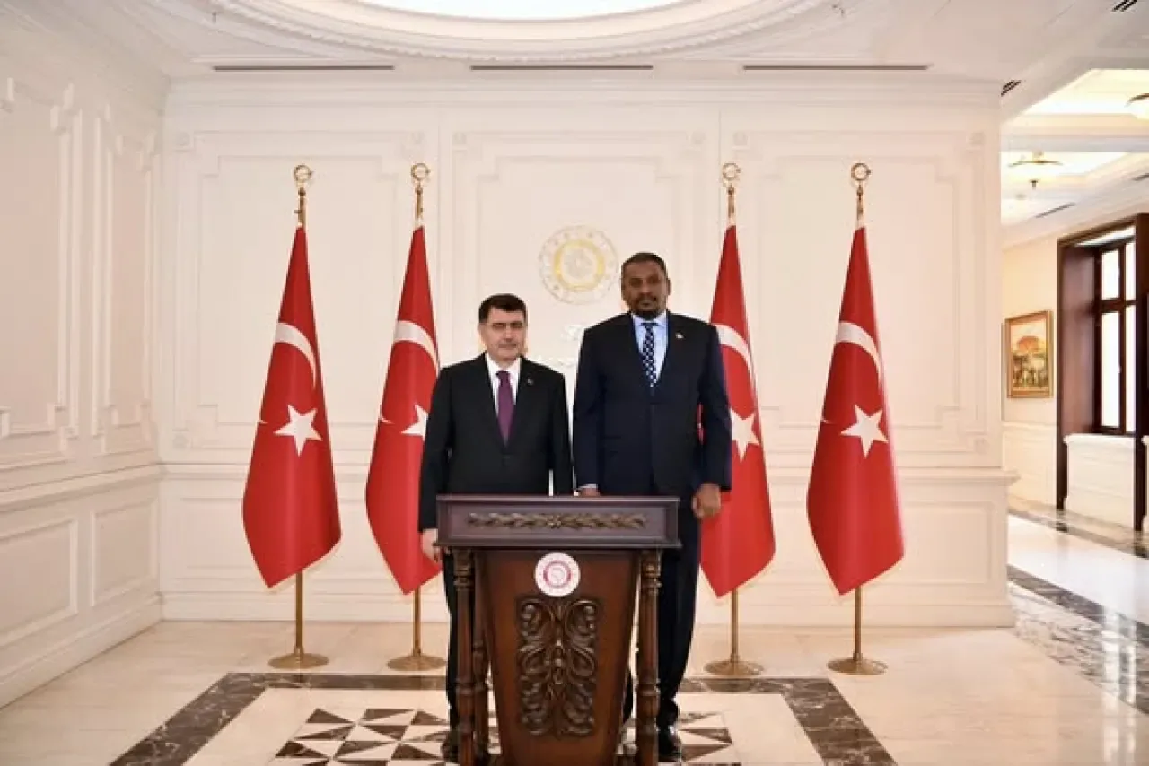 Sudan Heyeti Ankara'da İş Birliği Görüşmelerinde Sudan Heyeti Ankara'da İş Birliği Görüşmelerinde