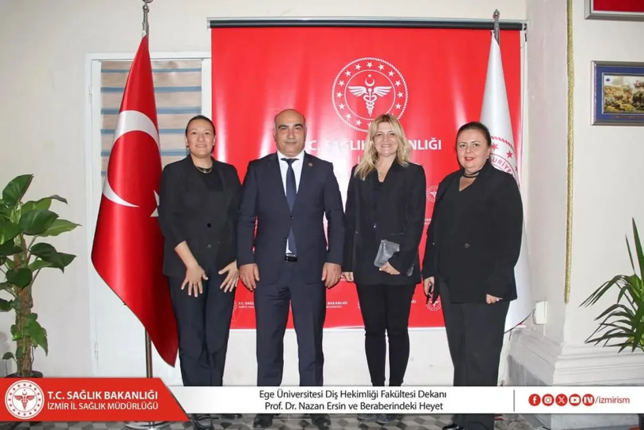 İzmir İl Sağlık Müdürlüğü ve Ege Üniversitesi Diş Hekimliği Fakültesi İş Birliği Görüşmeleri İzmir İl Sağlık Müdürlüğü ve Ege Üniversitesi Diş Hekimliği Fakültesi İş Birliği Görüşmeleri