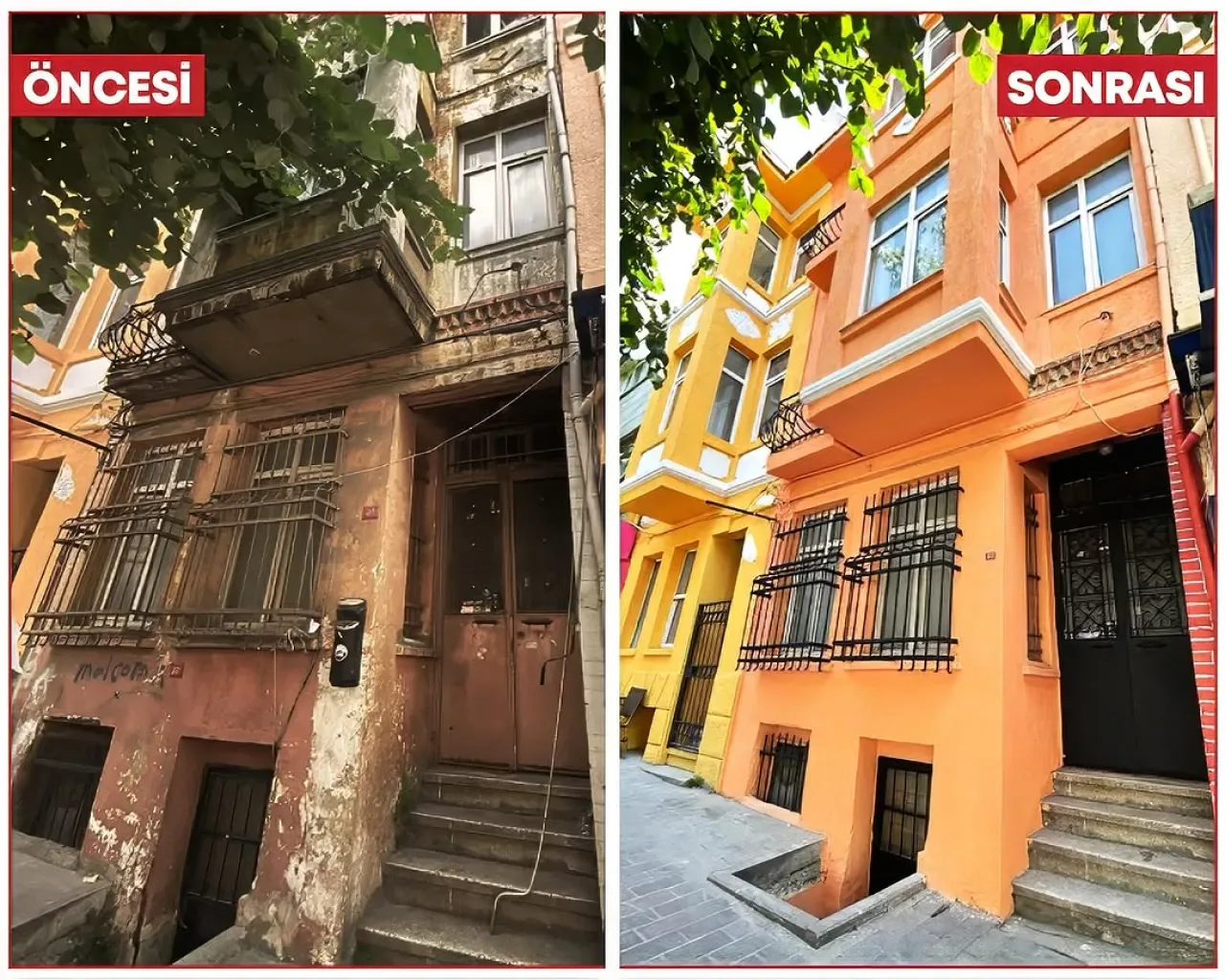 Fatih'te Tarihi Cepheler Modern Yaşamla Buluşuyor Fatih'te Tarihi Cepheler Modern Yaşamla Buluşuyor