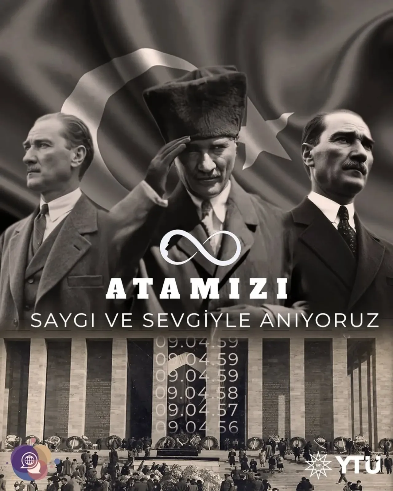 Mustafa Kemal Atatürk, Aramızdan Ayrılışının 87. Yılında Anılıyor Mustafa Kemal Atatürk, Aramızdan Ayrılışının 87. Yılında Anılıyor