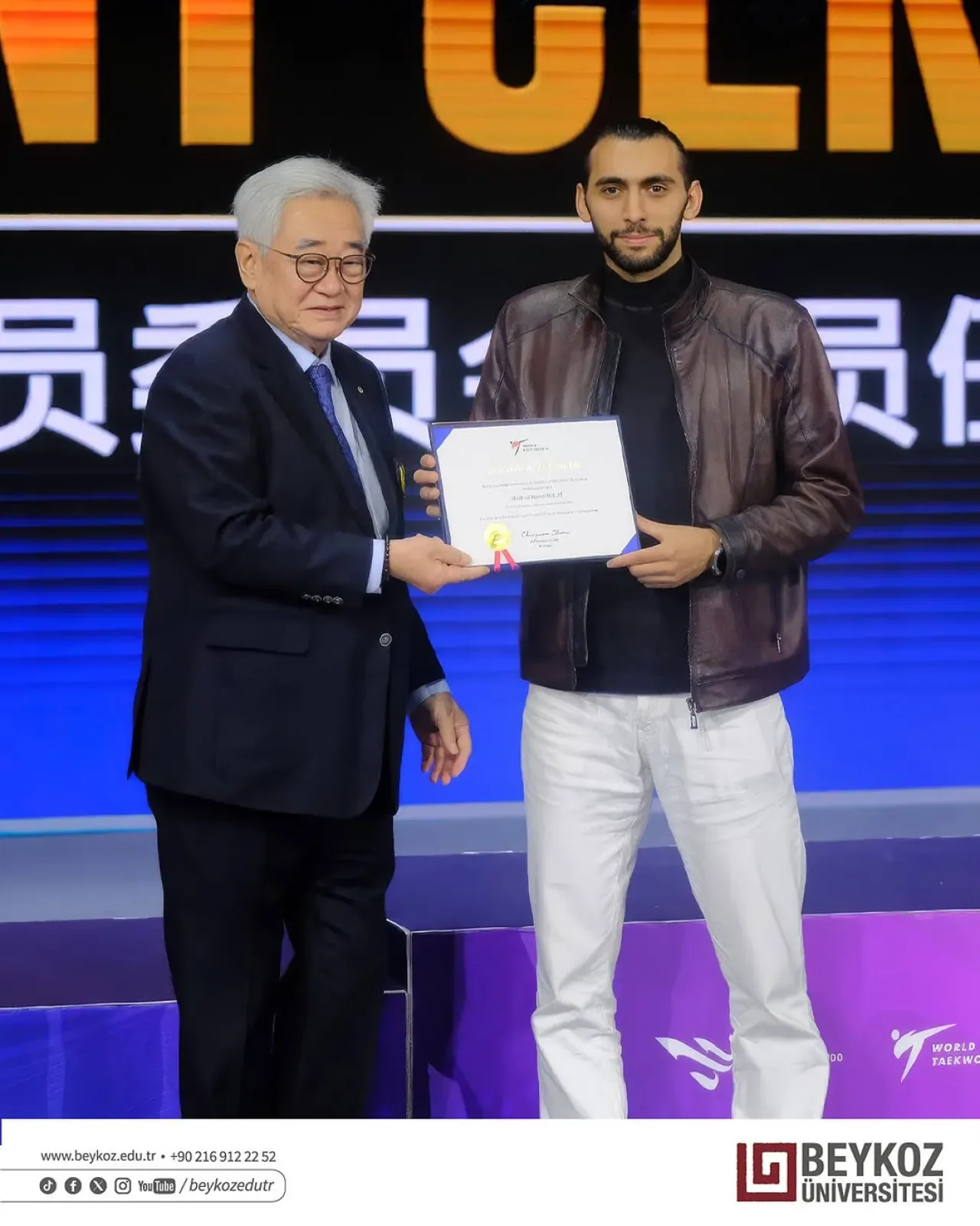 Beykoz Üniversitesi Öğrencisi Dünya Taekwondo Federasyonu'nda Tarihi Başarıya İmza Attı Beykoz Üniversitesi Öğrencisi Dünya Taekwondo Federasyonu'nda Tarihi Başarıya İmza Attı