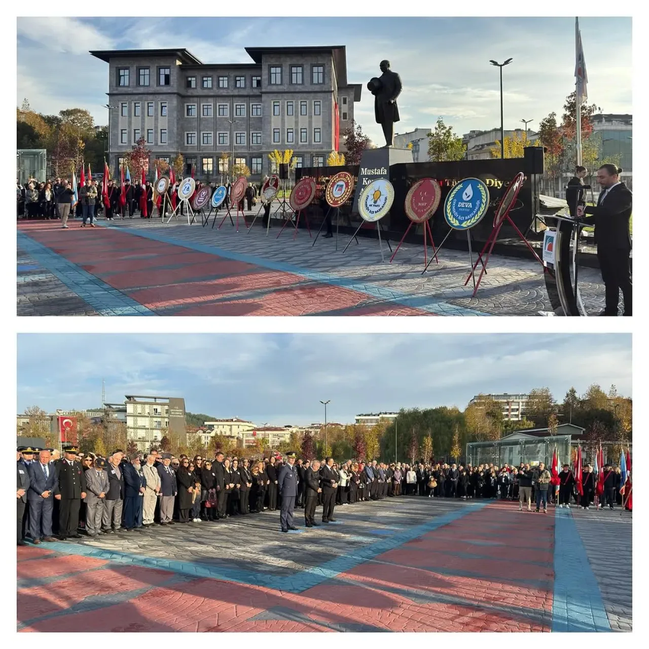 Çekmeköy'de 10 Kasım'da Atatürk Saygı ve Özlemle Anıldı Çekmeköy'de 10 Kasım'da Atatürk Saygı ve Özlemle Anıldı