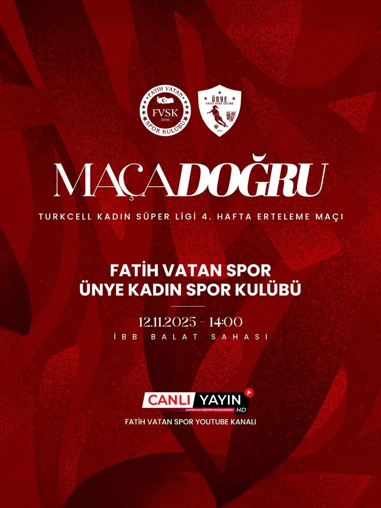 Fatih Vatan Spor Kulübü, Ünye Kadın SK Maçına Hazırlanıyor Fatih Vatan Spor Kulübü, Ünye Kadın SK Maçına Hazırlanıyor