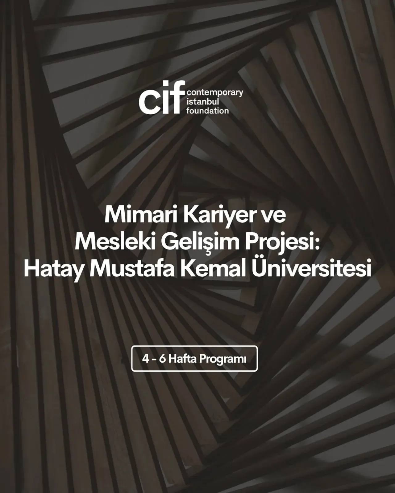 Hatay'dan Geleceğe: Mimarlıkla Dönüşüm Programında Yeni Oturumlar Tamamlandı Hatay'dan Geleceğe: Mimarlıkla Dönüşüm Programında Yeni Oturumlar Tamamlandı