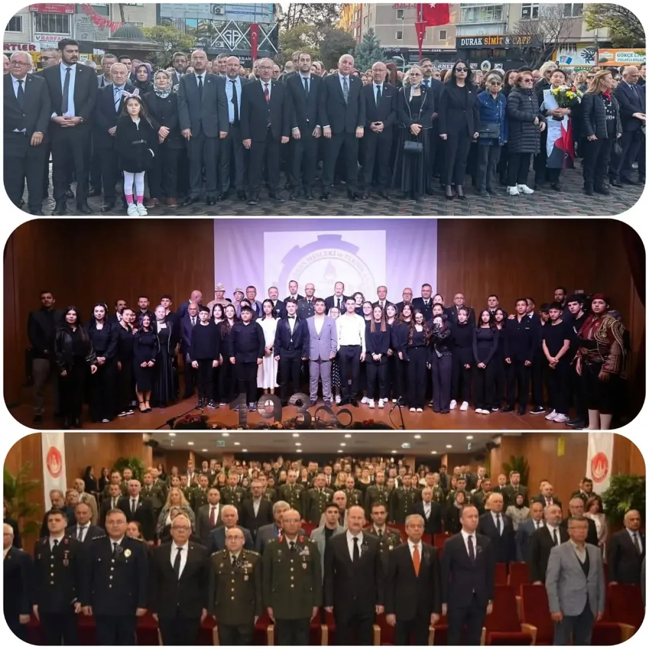 Polatlı'da 10 Kasım Atatürk'ü Anma Töreni Düzenlendi Polatlı'da 10 Kasım Atatürk'ü Anma Töreni Düzenlendi