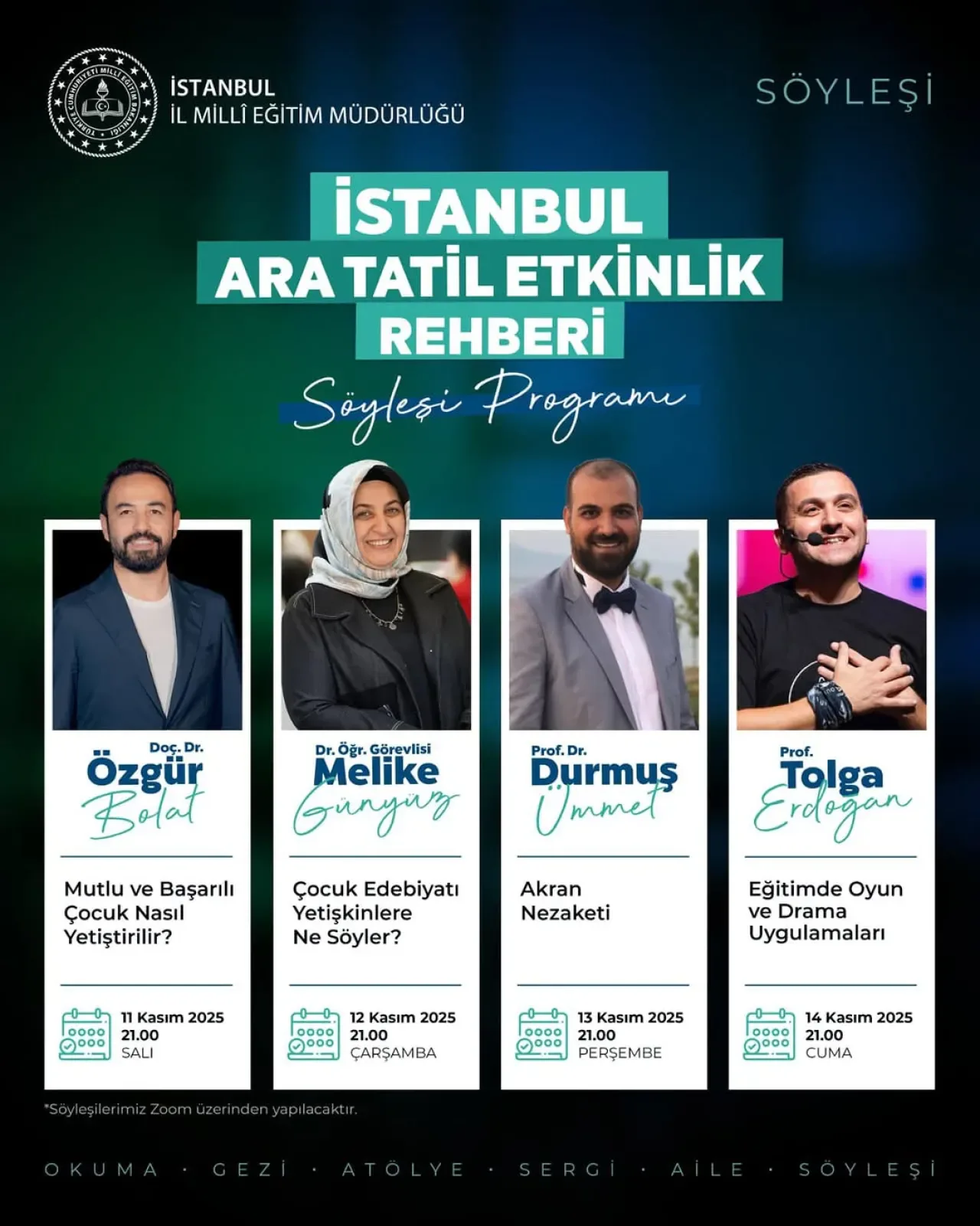 Beylikdüzü'nde Ara Tatil Eğitim Söyleşileri Başlıyor Beylikdüzü'nde Ara Tatil Eğitim Söyleşileri Başlıyor
