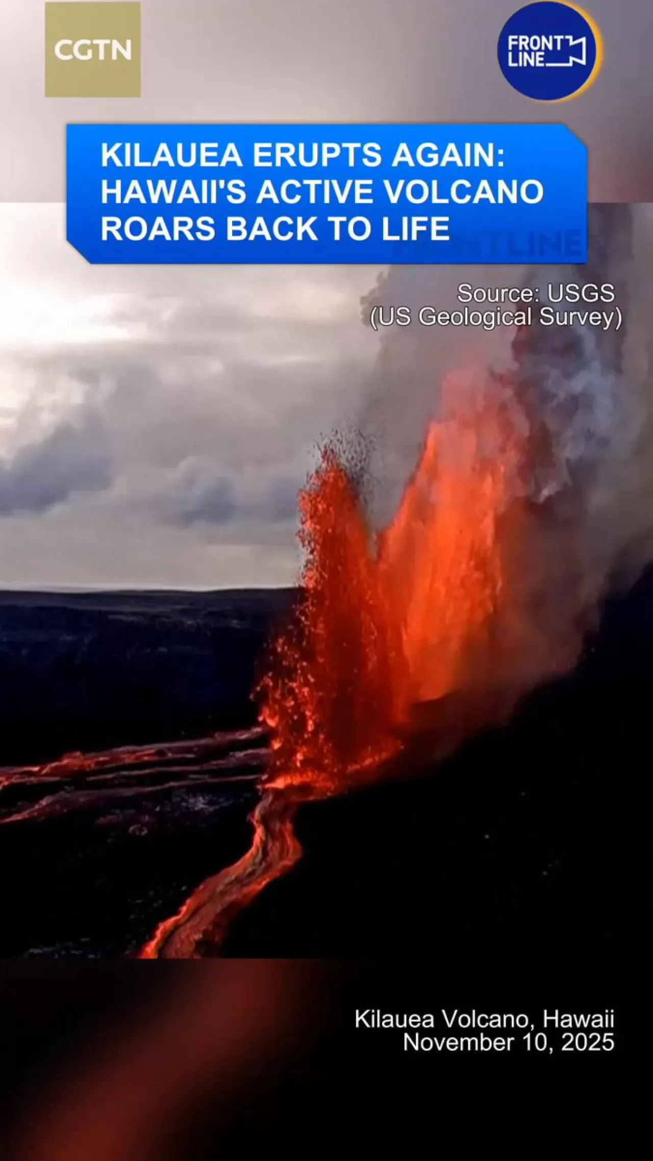 Hawaii'deki Kilauea Yanardağı Tekrar Faaliyete Geçti Hawaii'deki Kilauea Yanardağı Tekrar Faaliyete Geçti