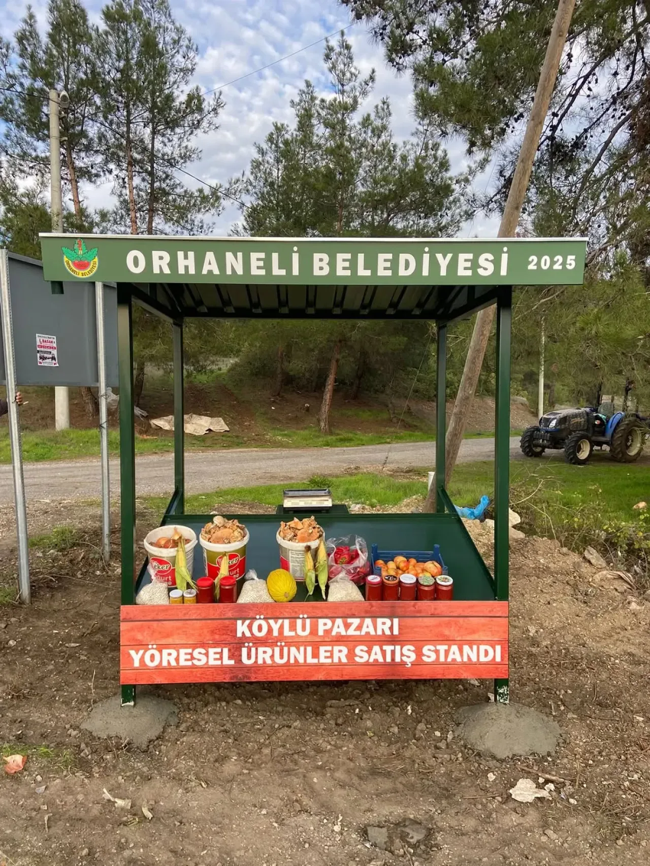Bursa Orhaneli'nde Üreticilere Yıl Boyu Satış İmkanı Bursa Orhaneli'nde Üreticilere Yıl Boyu Satış İmkanı