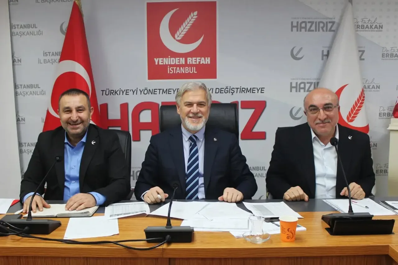 Yeniden Refah Partisi İstanbul'da Kongre Hazırlığı Toplantısı Yaptı Yeniden Refah Partisi İstanbul'da Kongre Hazırlığı Toplantısı Yaptı