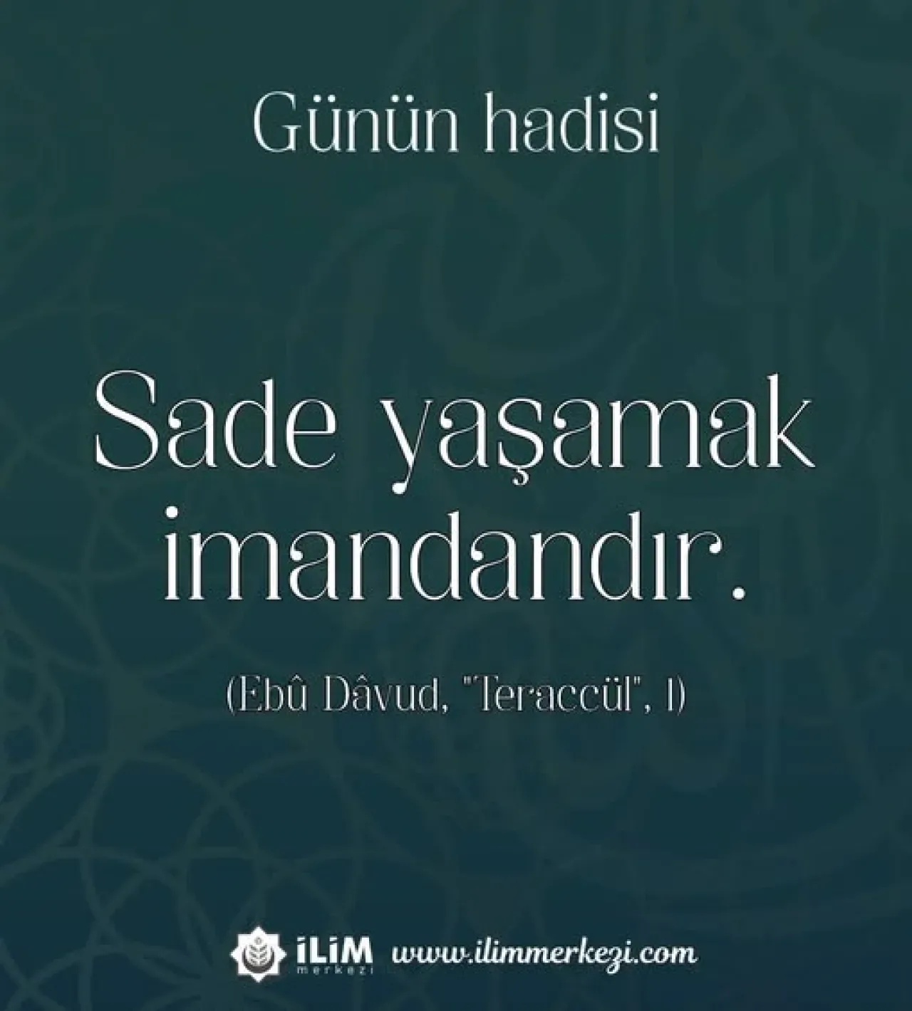 Sade Yaşamak İmandandır: İslam'ın Gösterişten Uzak Yaşam Anlayışı Sade Yaşamak İmandandır: İslam'ın Gösterişten Uzak Yaşam Anlayışı