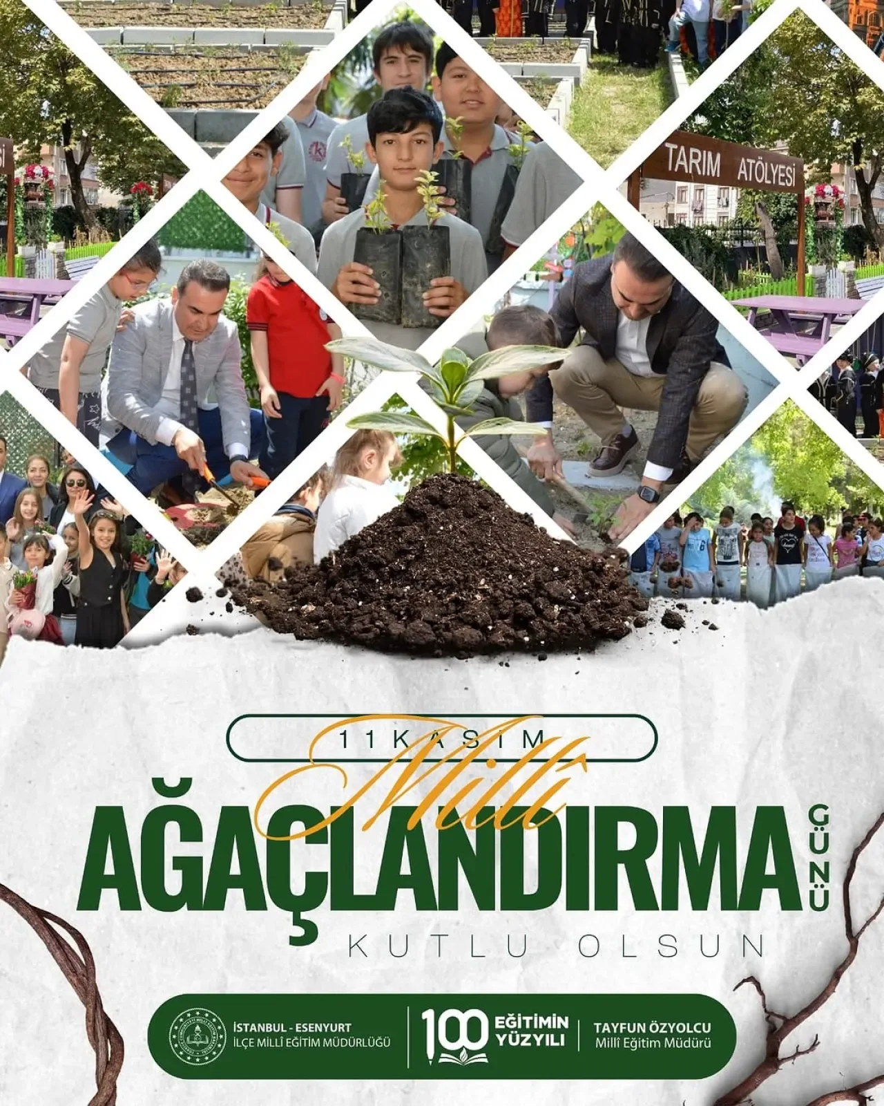 Esenyurt'ta "Yeşil Vatan Seferberliği" Kapsamında Öğrenciler Doğa İçin Buluştu Esenyurt'ta "Yeşil Vatan Seferberliği" Kapsamında Öğrenciler Doğa İçin Buluştu