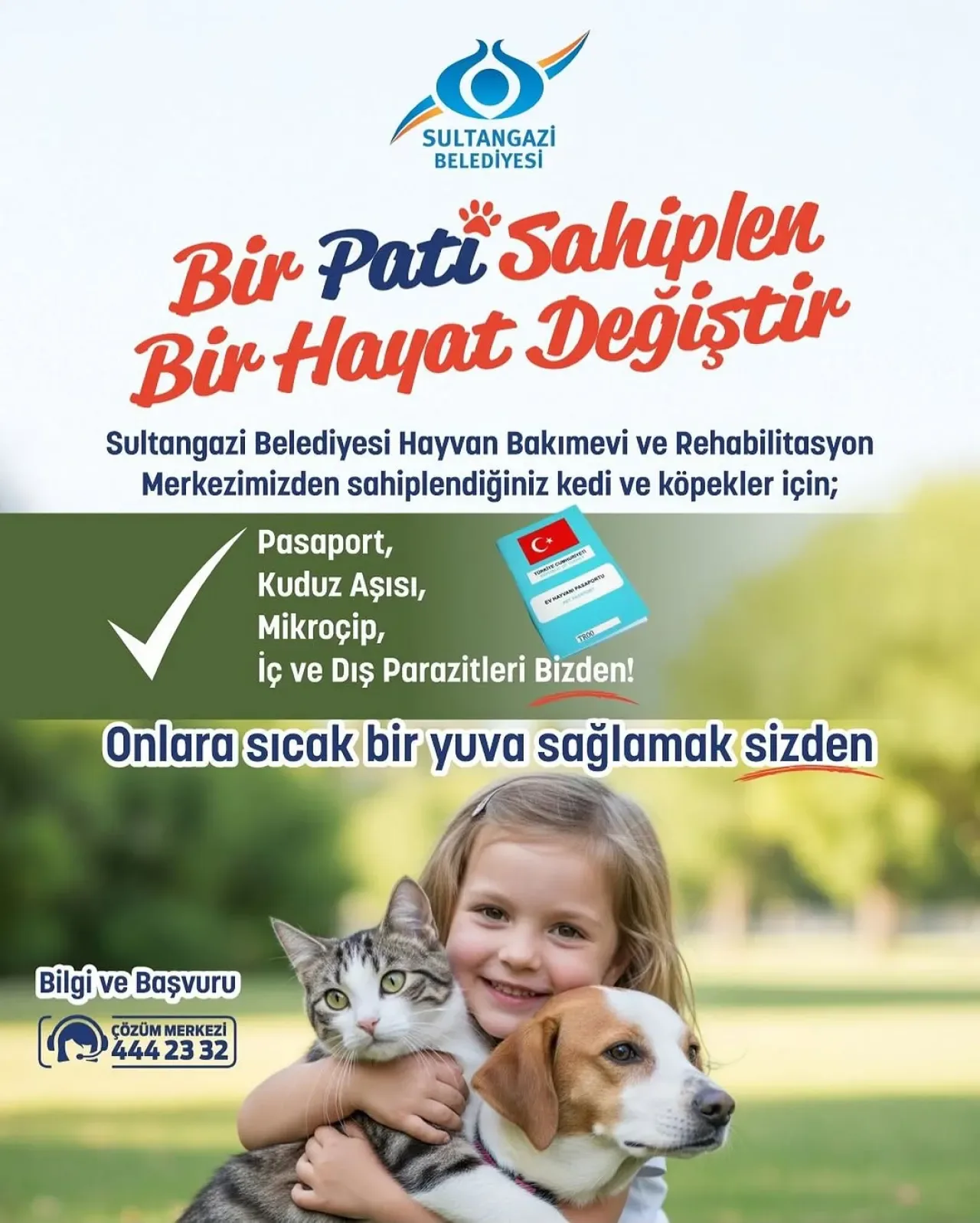 Sultangazi Belediyesi'nden Sahiplenme Dönemi: Sokak Dostları İçin Yeni Yuva Fırsatı Sultangazi Belediyesi'nden Sahiplenme Dönemi: Sokak Dostları İçin Yeni Yuva Fırsatı