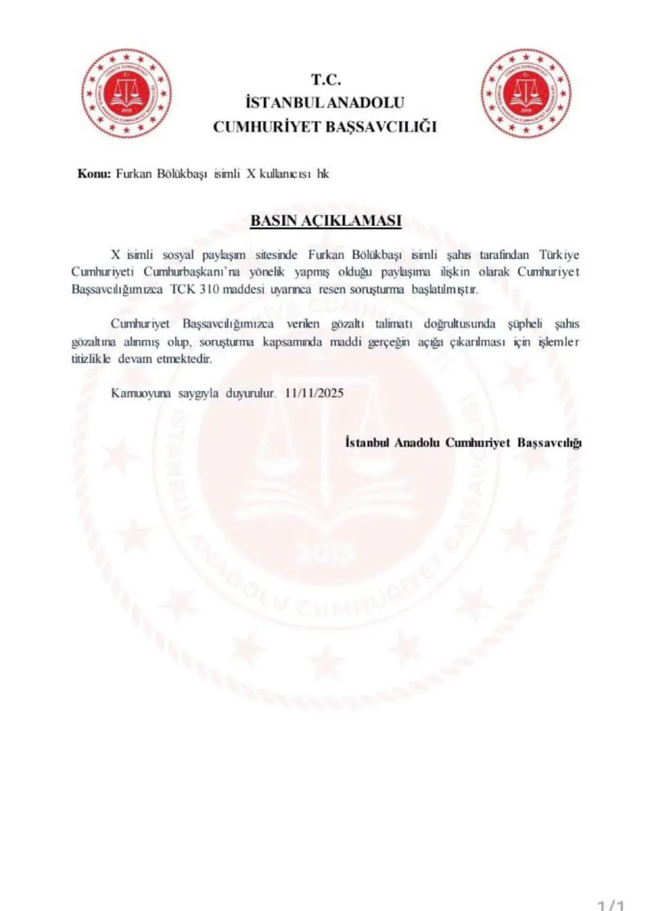 Gaziantep Milletvekili Melih Meriç'ten Adalet ve Çifte Standart Eleştirisi Gaziantep Milletvekili Melih Meriç'ten Adalet ve Çifte Standart Eleştirisi
