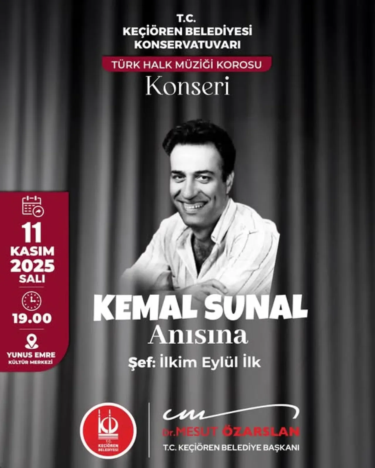 Keçiören'de Kemal Sunal Türkülerle Anılacak Keçiören'de Kemal Sunal Türkülerle Anılacak