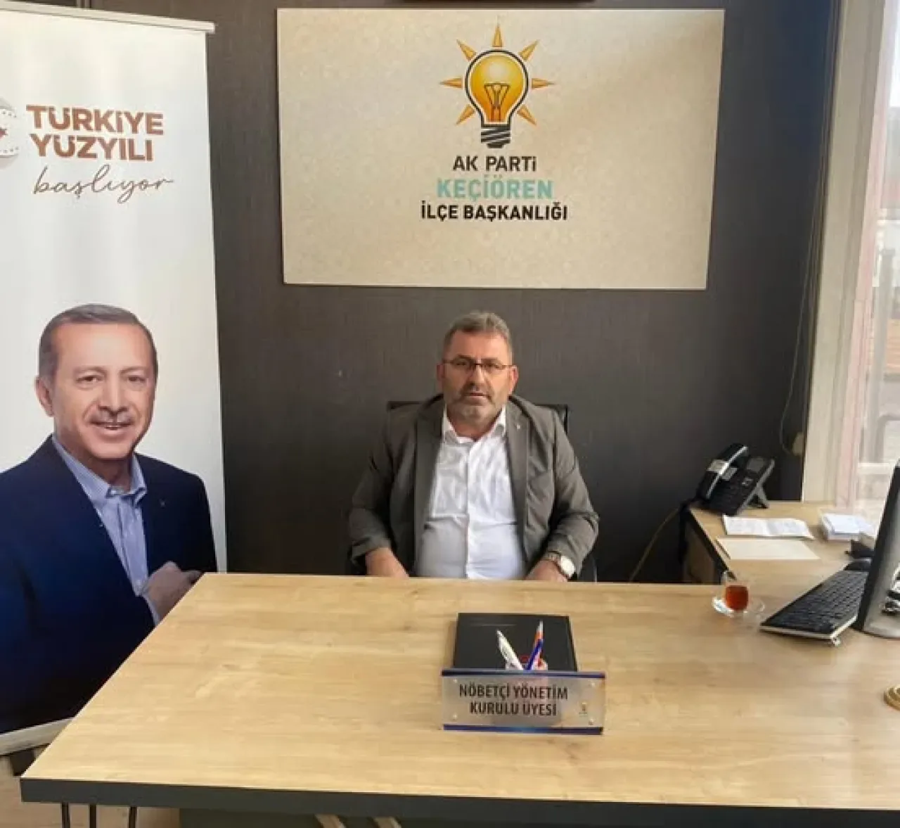 AK Parti Keçiören İlçe Başkanı Halkı Teşkilat'a Davet Etti AK Parti Keçiören İlçe Başkanı Halkı Teşkilat'a Davet Etti