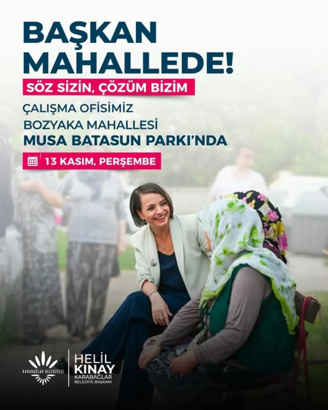 Karabağlar Belediyesi Başkanı, Halkla Buluşmak İçin Mahalleye Taşınıyor Karabağlar Belediyesi Başkanı, Halkla Buluşmak İçin Mahalleye Taşınıyor