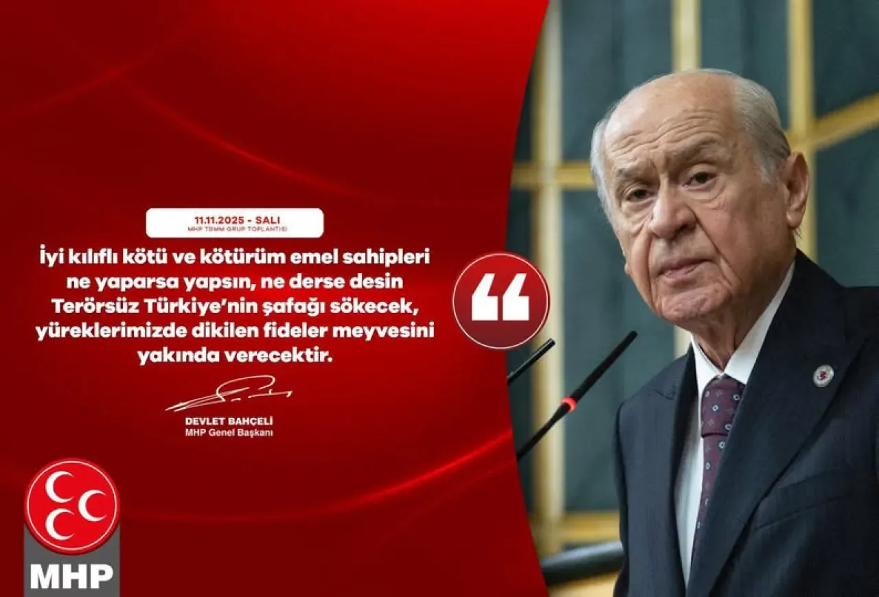 MHP Genel Başkanı Bahçeli: Terörsüz Türkiye'nin Şafağı Sökecek MHP Genel Başkanı Bahçeli: Terörsüz Türkiye'nin Şafağı Sökecek