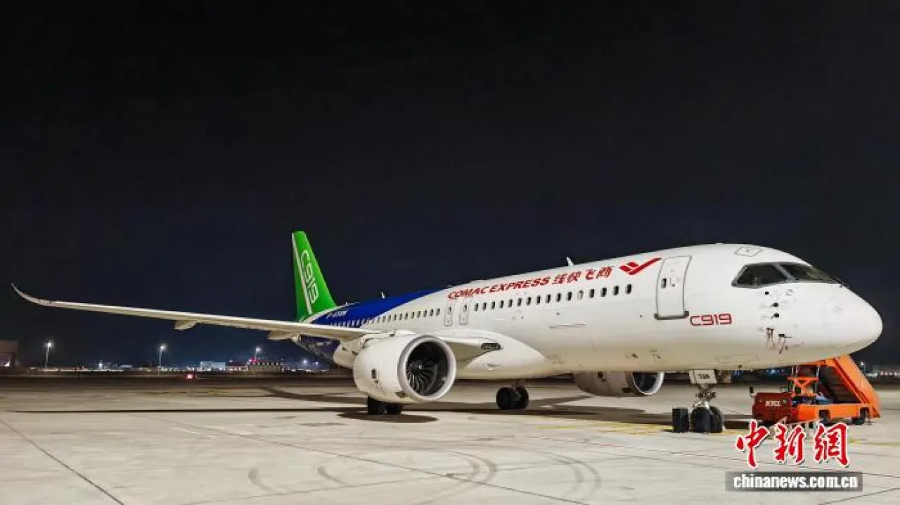 COMAC C919 Dubai Airshow'a Katılıyor: Orta Doğu'daki İlk Görünüm COMAC C919 Dubai Airshow'a Katılıyor: Orta Doğu'daki İlk Görünüm