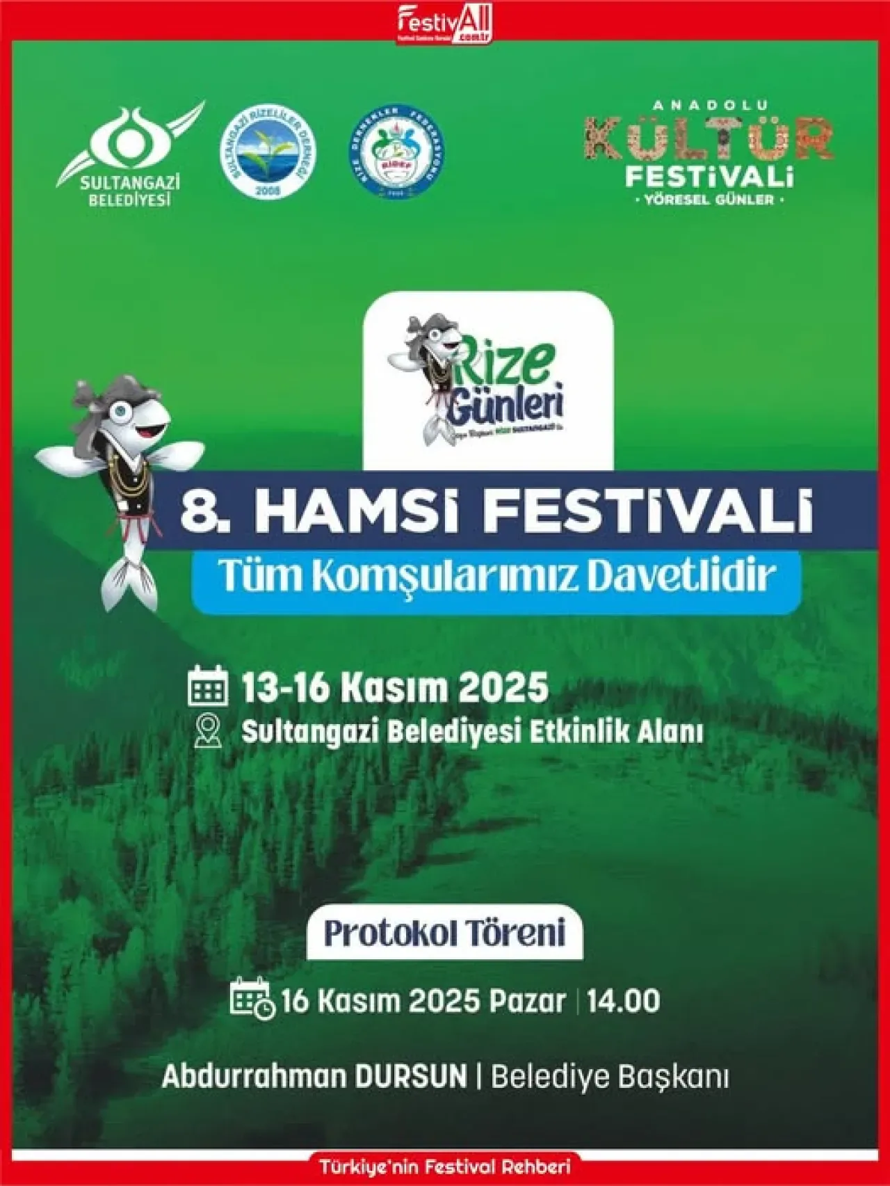 Sultangazi'de Geleneksel 8. Hamsi Festivali Başlıyor Sultangazi'de Geleneksel 8. Hamsi Festivali Başlıyor