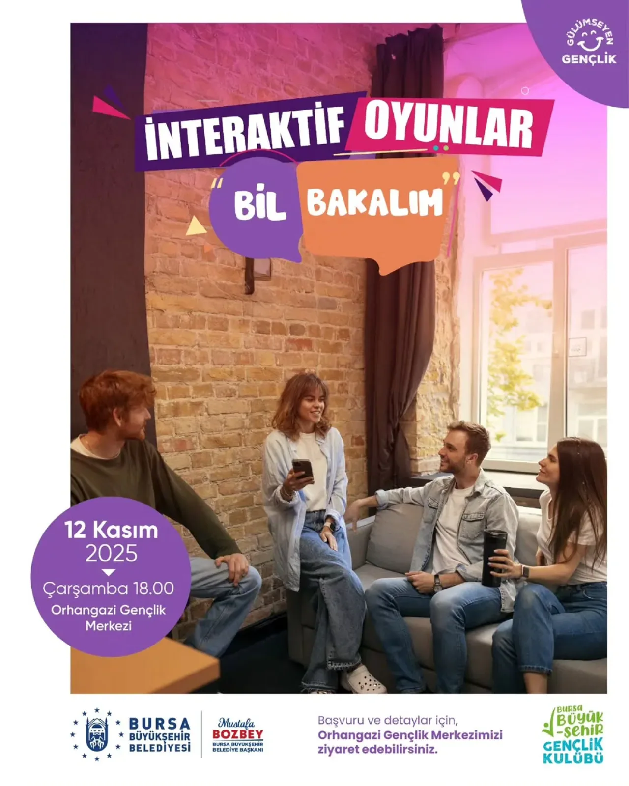Bursa Gençliği "Bil Bakalım" Yarışmasında Buluşuyor Bursa Gençliği "Bil Bakalım" Yarışmasında Buluşuyor