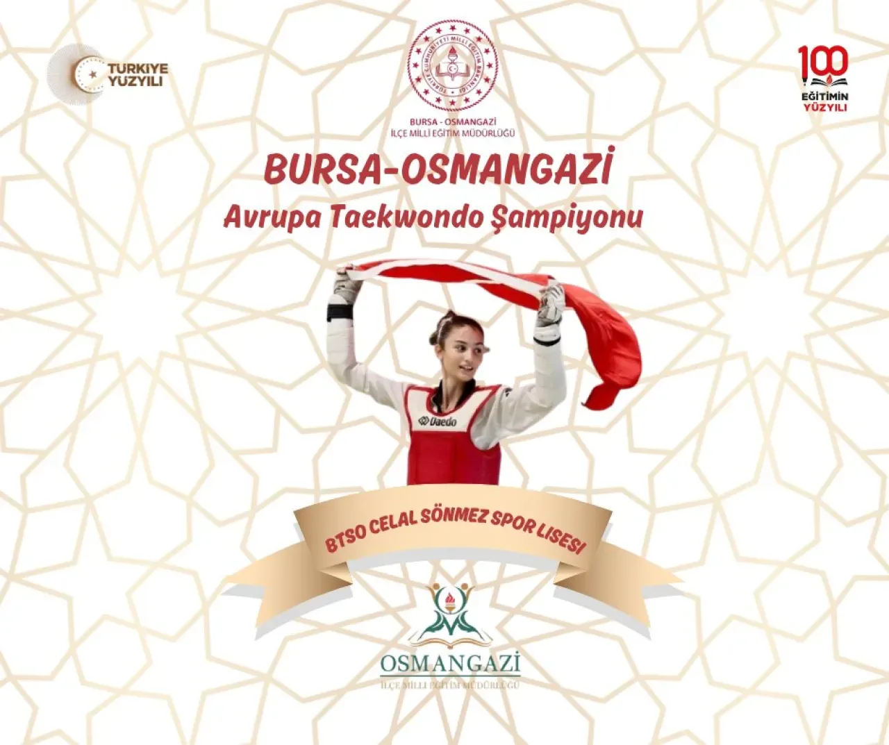Bursa'dan Genç Sporcu, Taekwondo'da Avrupa Şampiyonu Oldu Bursa'dan Genç Sporcu, Taekwondo'da Avrupa Şampiyonu Oldu