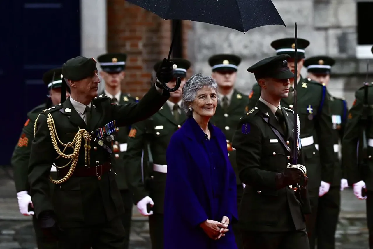 İrlanda'nın Yeni Cumhurbaşkanı Catherine Connolly Görevine Başladı İrlanda'nın Yeni Cumhurbaşkanı Catherine Connolly Görevine Başladı