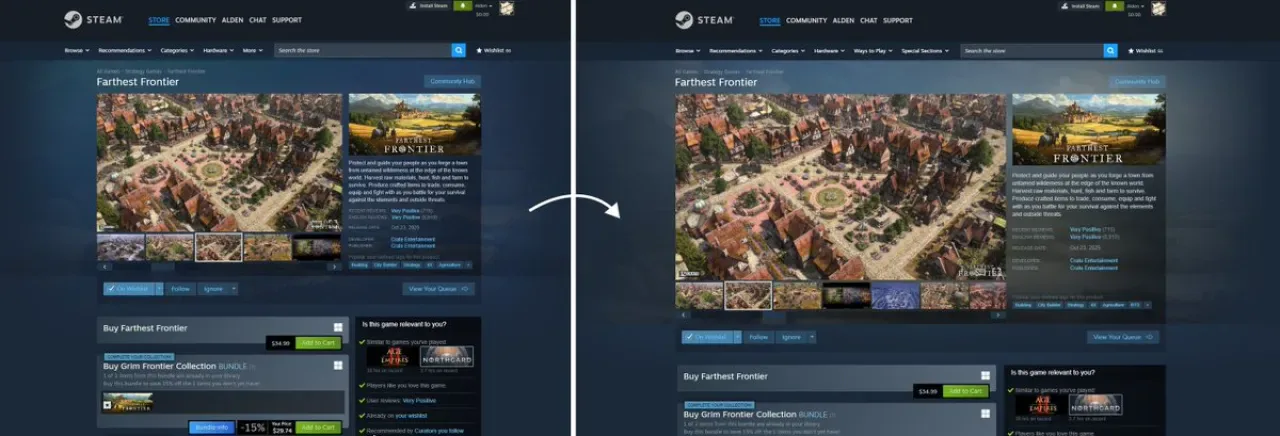 Steam Masaüstü Mağazası Yeni Tasarımıyla Kullanıcı Karşısında Steam Masaüstü Mağazası Yeni Tasarımıyla Kullanıcı Karşısında