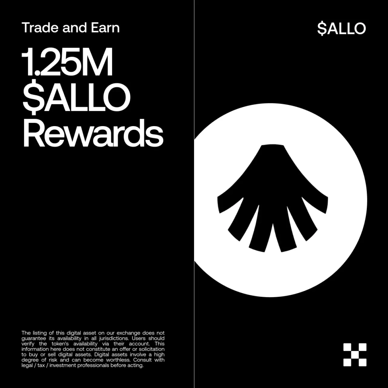 Allo (ALLO) Spot İşlemleri OKX'te Başladı: 1.25 Milyon ALLO Ödüllü Trade & Earn Kampanyası Duyuruldu Allo (ALLO) Spot İşlemleri OKX'te Başladı: 1.25 Milyon ALLO Ödüllü Trade & Earn Kampanyası Duyuruldu