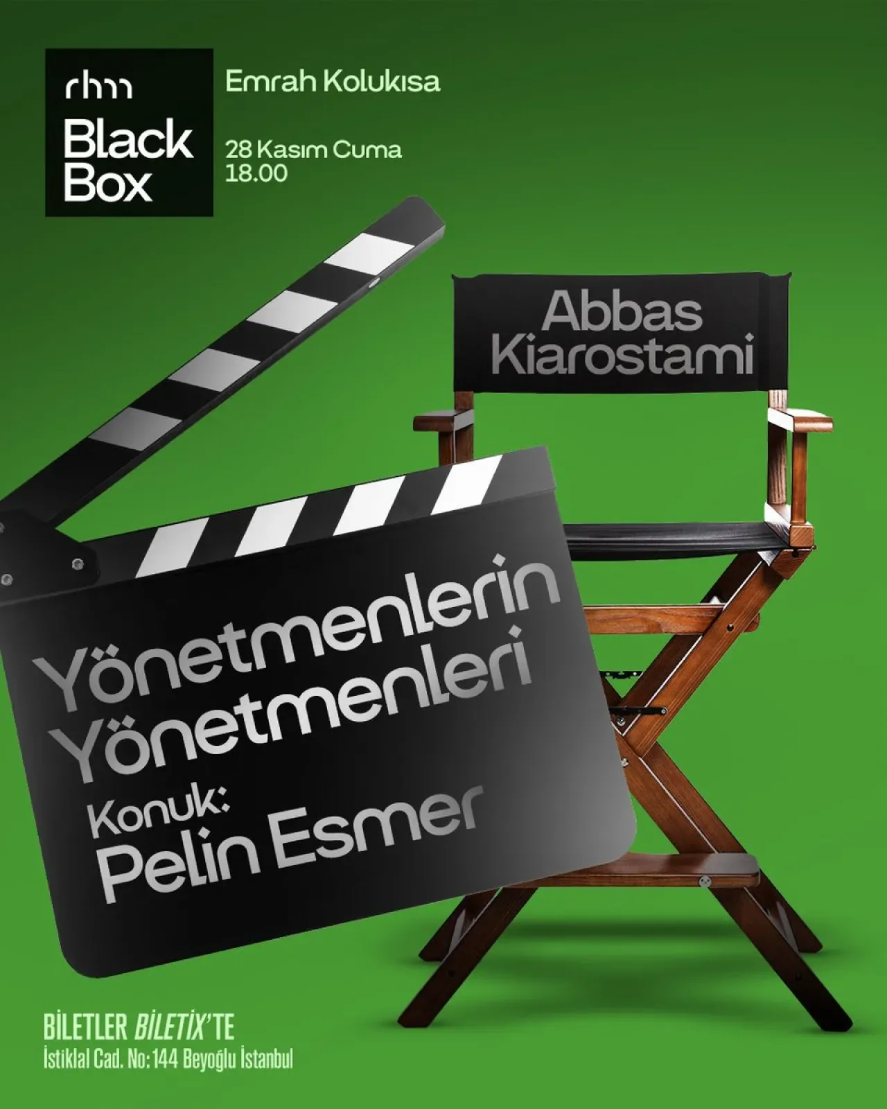 Pelin Esmer ile Abbas Kiarostami'nin Sinema Dünyasına Yolculuk Başlıyor Pelin Esmer ile Abbas Kiarostami'nin Sinema Dünyasına Yolculuk Başlıyor