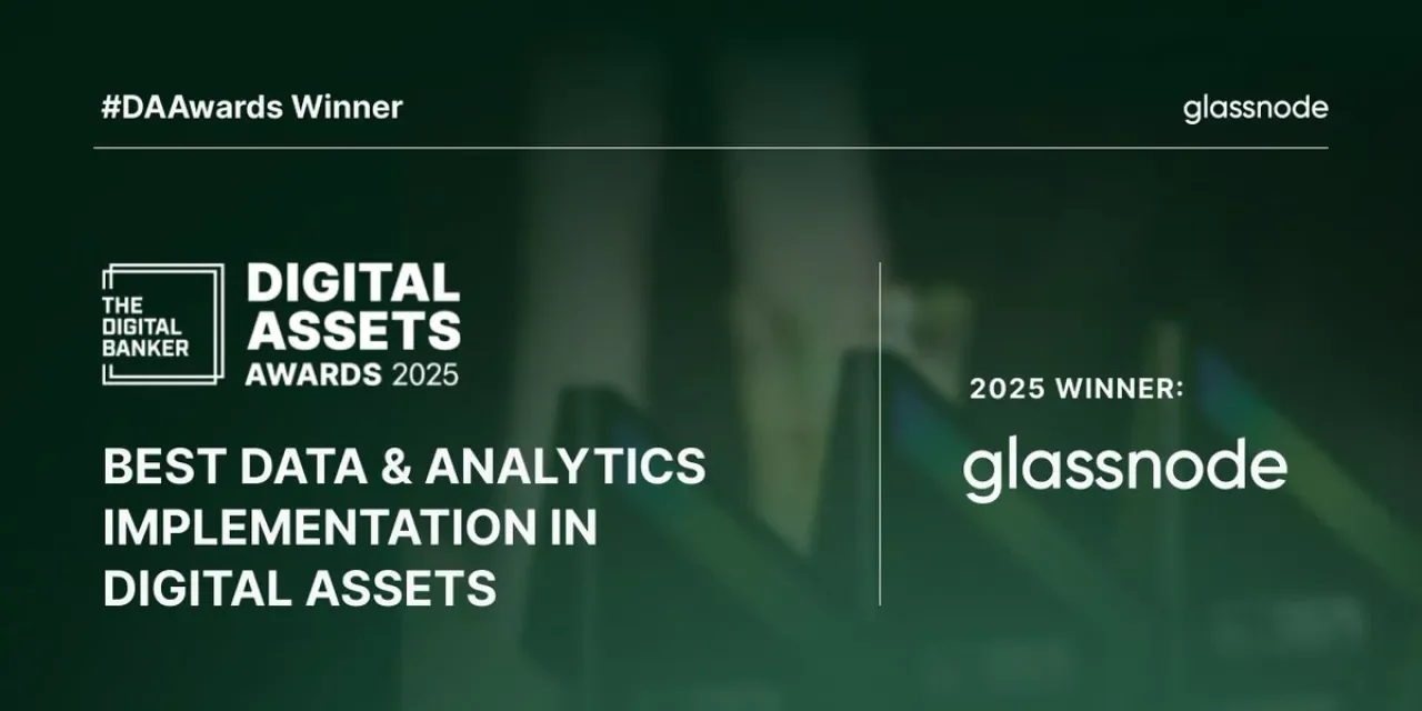 Glassnode, 2025 Digital Assets Awards'da "En İyi Veri Analitiği Uygulaması" Ödülünü Kazandı Glassnode, 2025 Digital Assets Awards'da "En İyi Veri Analitiği Uygulaması" Ödülünü Kazandı