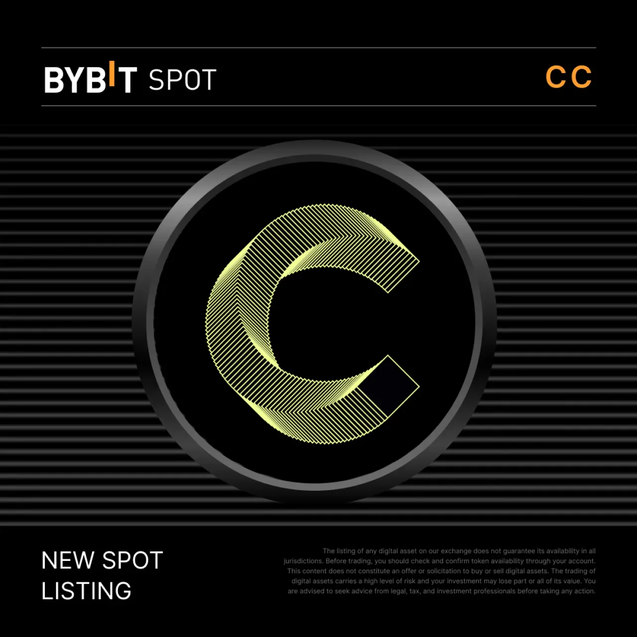 Canton Network (CC) Resmen Bybit Spot'ta Listelendi: 10 Milyon CC Ödüllü Launchpool Başladı Canton Network (CC) Resmen Bybit Spot'ta Listelendi: 10 Milyon CC Ödüllü Launchpool Başladı