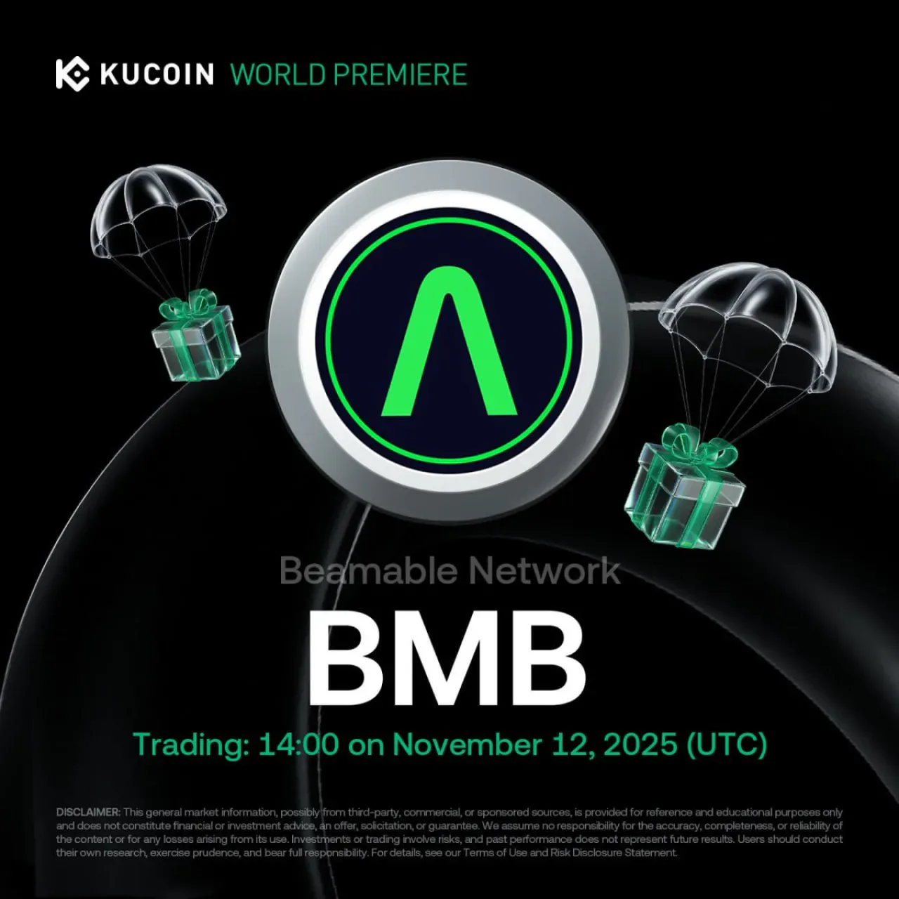 KuCoin, Beamable Network (BMB) Dünya Lansmanını Kutlamak İçin HODLer Airdrops'u Başlattı KuCoin, Beamable Network (BMB) Dünya Lansmanını Kutlamak İçin HODLer Airdrops'u Başlattı