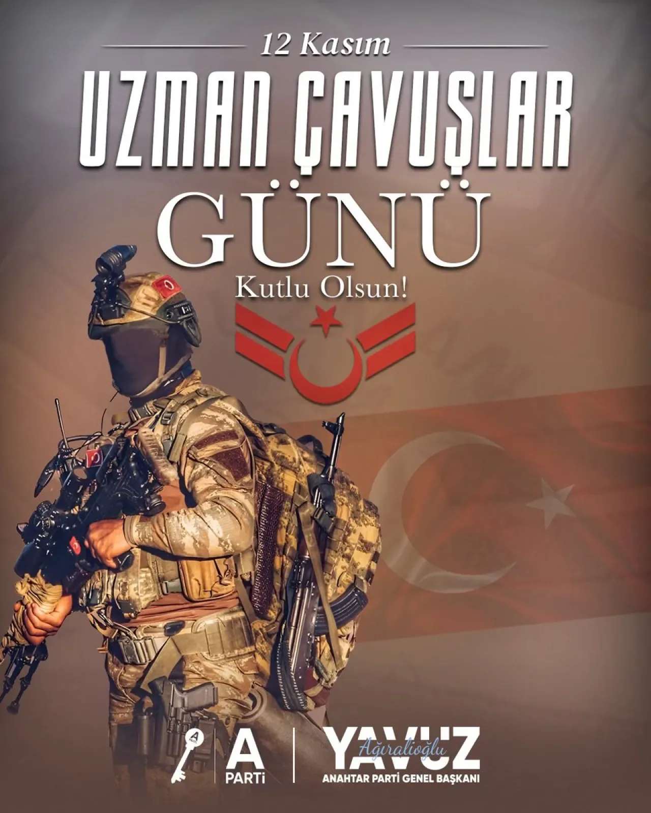 12 Kasım Uzman Çavuşlar Günü Kutlandı 12 Kasım Uzman Çavuşlar Günü Kutlandı