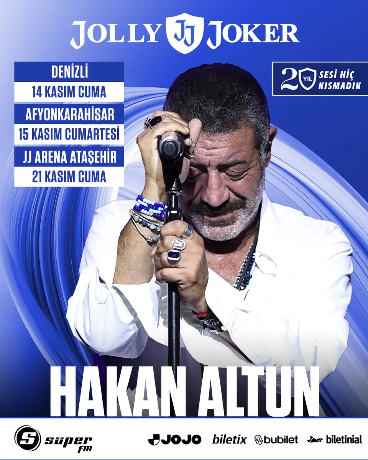 Hakan Altun Kasım Ayında Üç Ayrı Şehirde Dev Konserler Verecek Hakan Altun Kasım Ayında Üç Ayrı Şehirde Dev Konserler Verecek