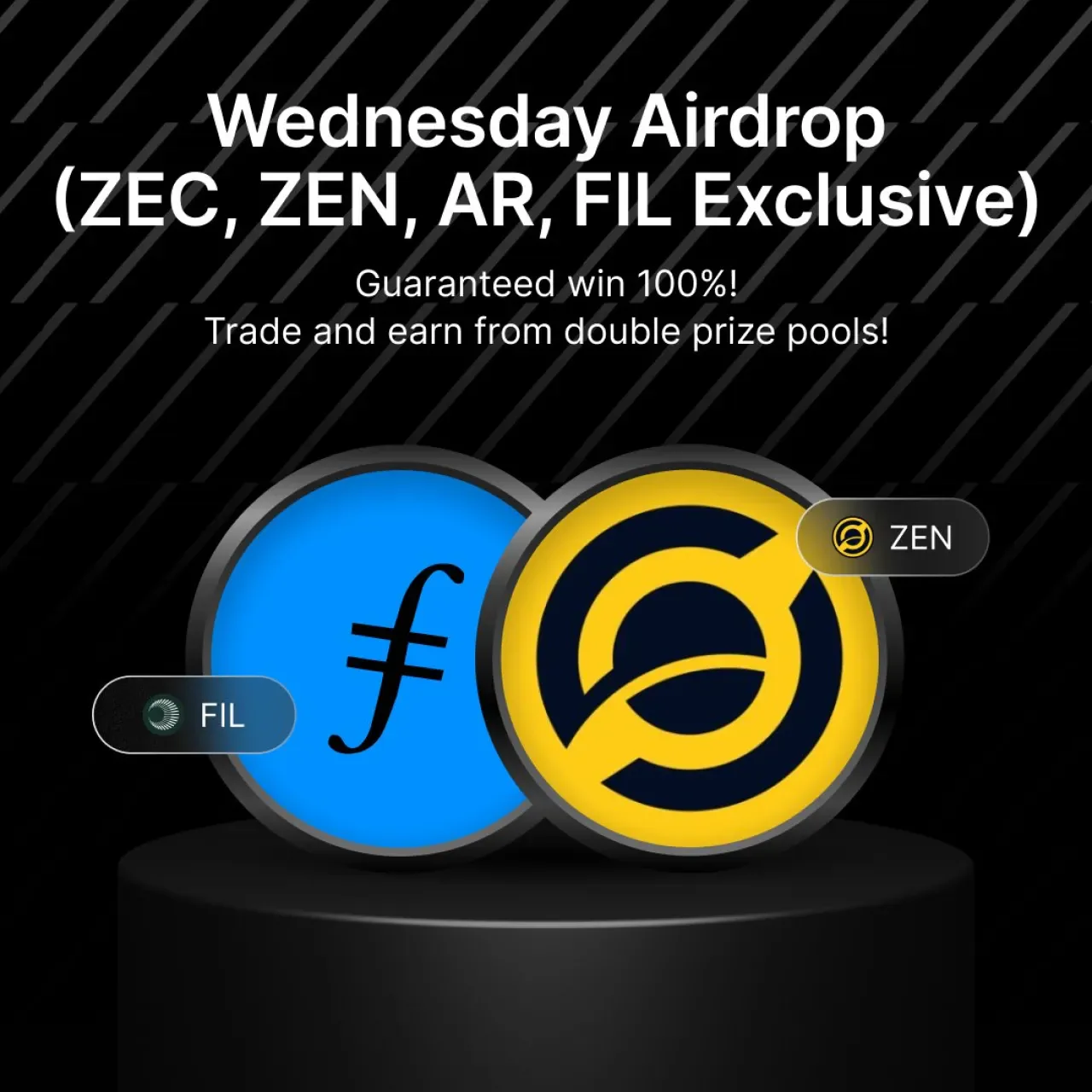 Bybit'ten ZEC, ZEN, AR ve FIL İşlemlerine Özel Çekiliş ve Ödül Havuzu Bybit'ten ZEC, ZEN, AR ve FIL İşlemlerine Özel Çekiliş ve Ödül Havuzu