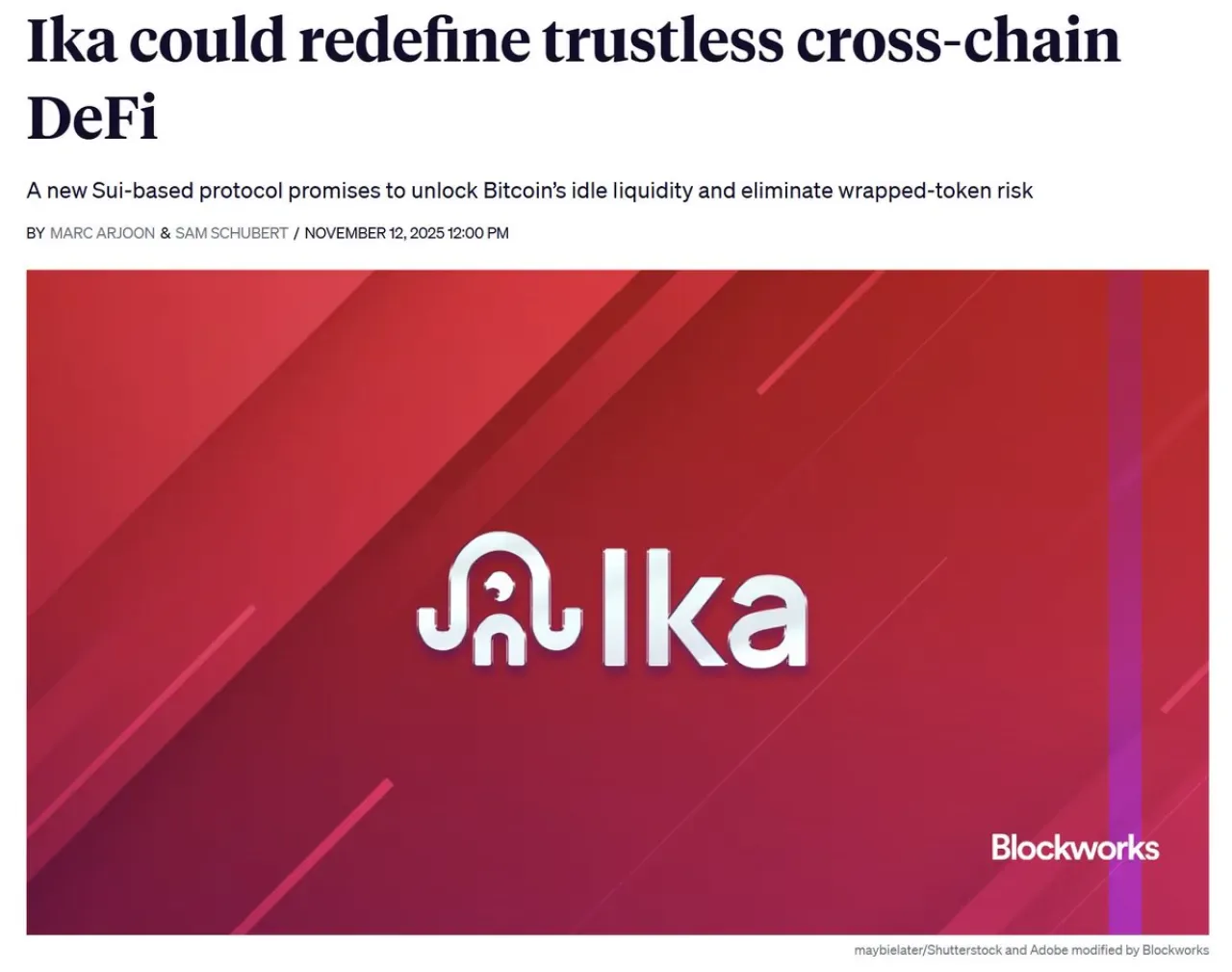 Sui Ağı Üzerinde Geliştirilen Ika MPC Sistemi, Bitcoin'i Zincirler Arası Yerel Olarak Kullanılabilir Hale Getirebilir Sui Ağı Üzerinde Geliştirilen Ika MPC Sistemi, Bitcoin'i Zincirler Arası Yerel Olarak Kullanılabilir Hale Getirebilir