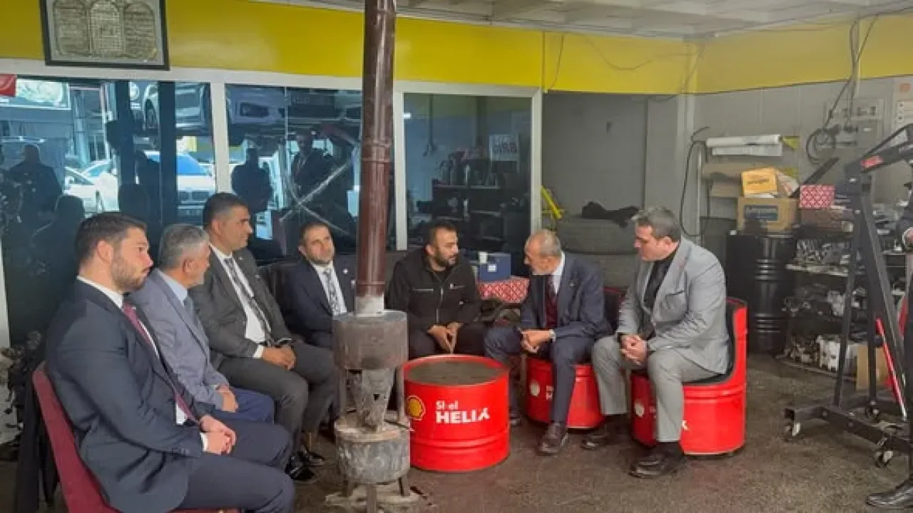 MHP'li Yıldırım, Ankara'daki Esnaf Ziyaretlerini Sürdürdü MHP'li Yıldırım, Ankara'daki Esnaf Ziyaretlerini Sürdürdü