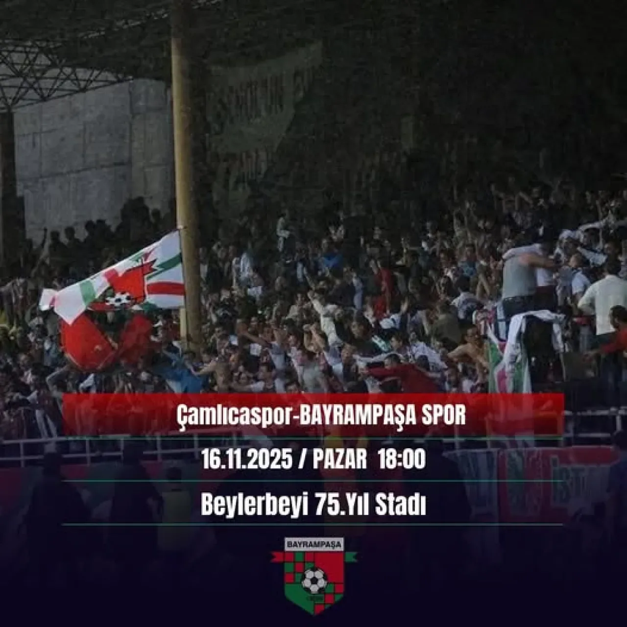 Bayrampaşa Spor, Çamlıcaspor Ziyaretinde Üç Puanı Hedefliyor Bayrampaşa Spor, Çamlıcaspor Ziyaretinde Üç Puanı Hedefliyor