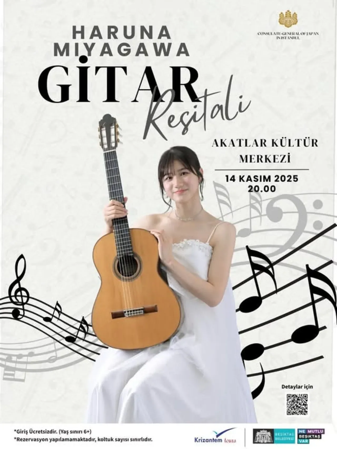 Haruna Miyagawa'dan Beşiktaş'ta Unutulmaz Klasik Gitar Resitali Haruna Miyagawa'dan Beşiktaş'ta Unutulmaz Klasik Gitar Resitali