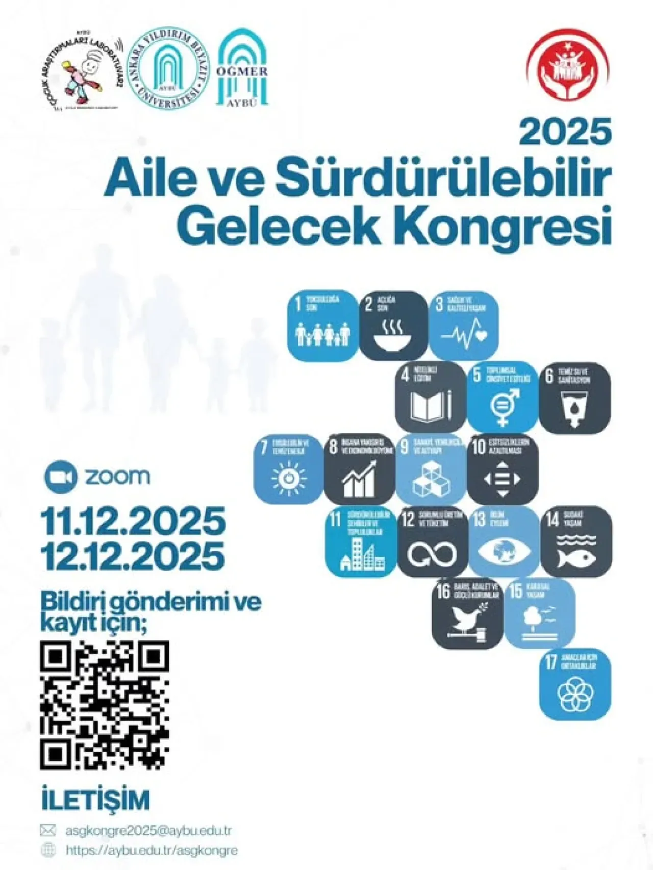Aile ve Sürdürülebilir Gelecek Kongresi 2025 Çevrim İçi Olarak Düzenlenecek Aile ve Sürdürülebilir Gelecek Kongresi 2025 Çevrim İçi Olarak Düzenlenecek