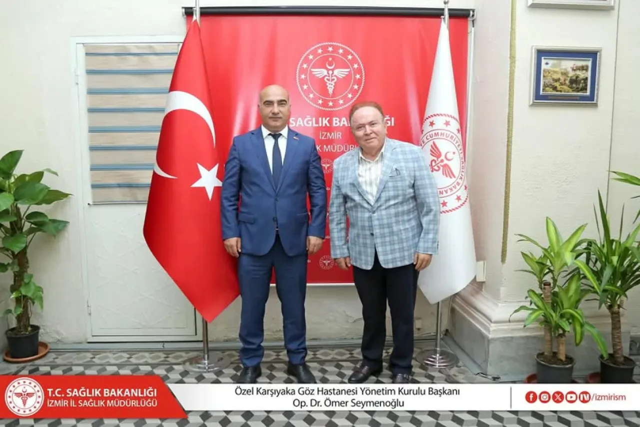 İzmir'de Göz Sağlığı Alanında Önemli Ziyaret İzmir'de Göz Sağlığı Alanında Önemli Ziyaret
