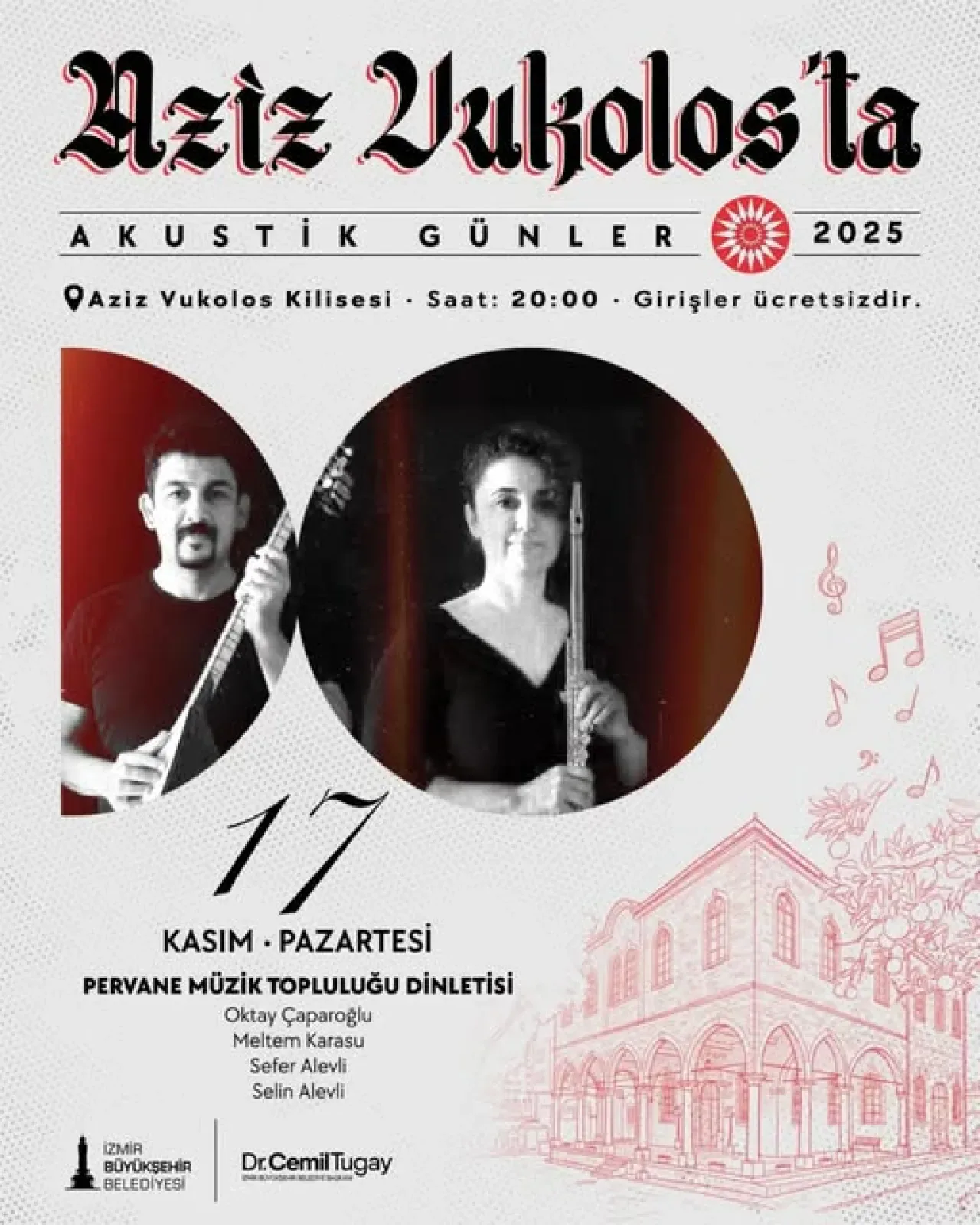 Pervane Müzik Topluluğu, İzmir'de Akustik Günler'de Sahne Alacak Pervane Müzik Topluluğu, İzmir'de Akustik Günler'de Sahne Alacak